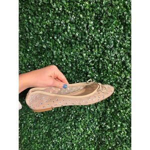 YOSI SAMRA BEIGE SADIE FLATS SIZE 7.5